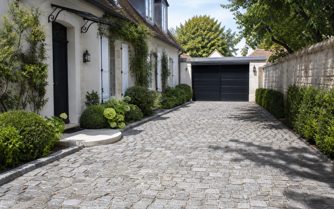 Comment réussir une allée carrossable en pavés granit ?