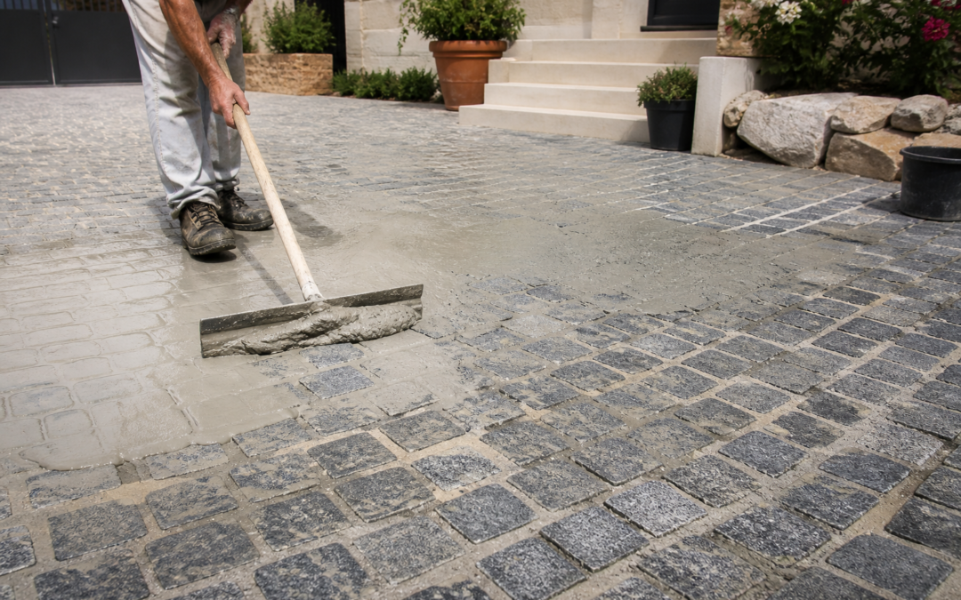 Joints au mortier pour pavés granit : avantages et durabilité